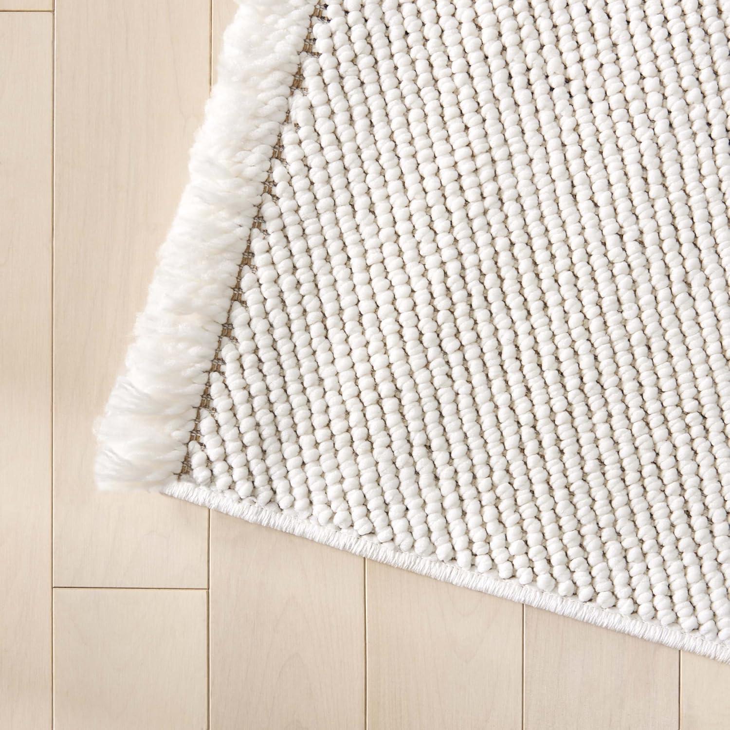 imageMartha Stewart x SAFAVIEH Area Rug Collection 5 x 8 Beige NonShedding ampamp Easy Cleaning Ideal for Living Room Bedroom Office Dining Space MSR920BIvory