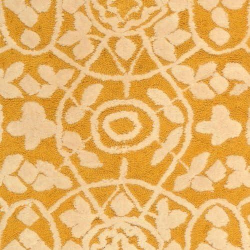 imageMartha Stewart x SAFAVIEH Area Rug Collection 79quot x 99quot Aloe Green HandHooked Cotton Ideal for Living Room Bedroom Dining Space MSR1214BGarden Row