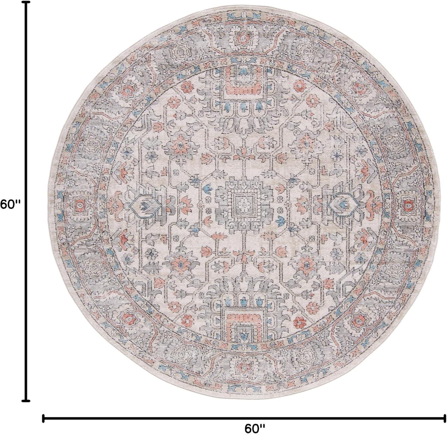 imageMartha Stewart x SAFAVIEH Area Rug Collection 8 x 10 Light Blue ampamp Ivory NonShedding ampamp Easy Cleaning Ideal for Living Room Bedroom Office Dining Space MSR877MGreyIvory