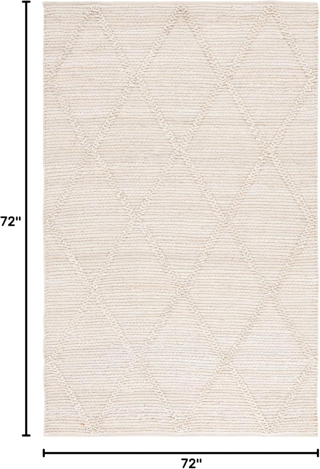 imageMartha Stewart x SAFAVIEH Area Rug Collection 8 x 10 Natural Brown Handmade Jute Farmhouse Style Ideal for Living Room Bedroom Dining Space MSR9553ANatural