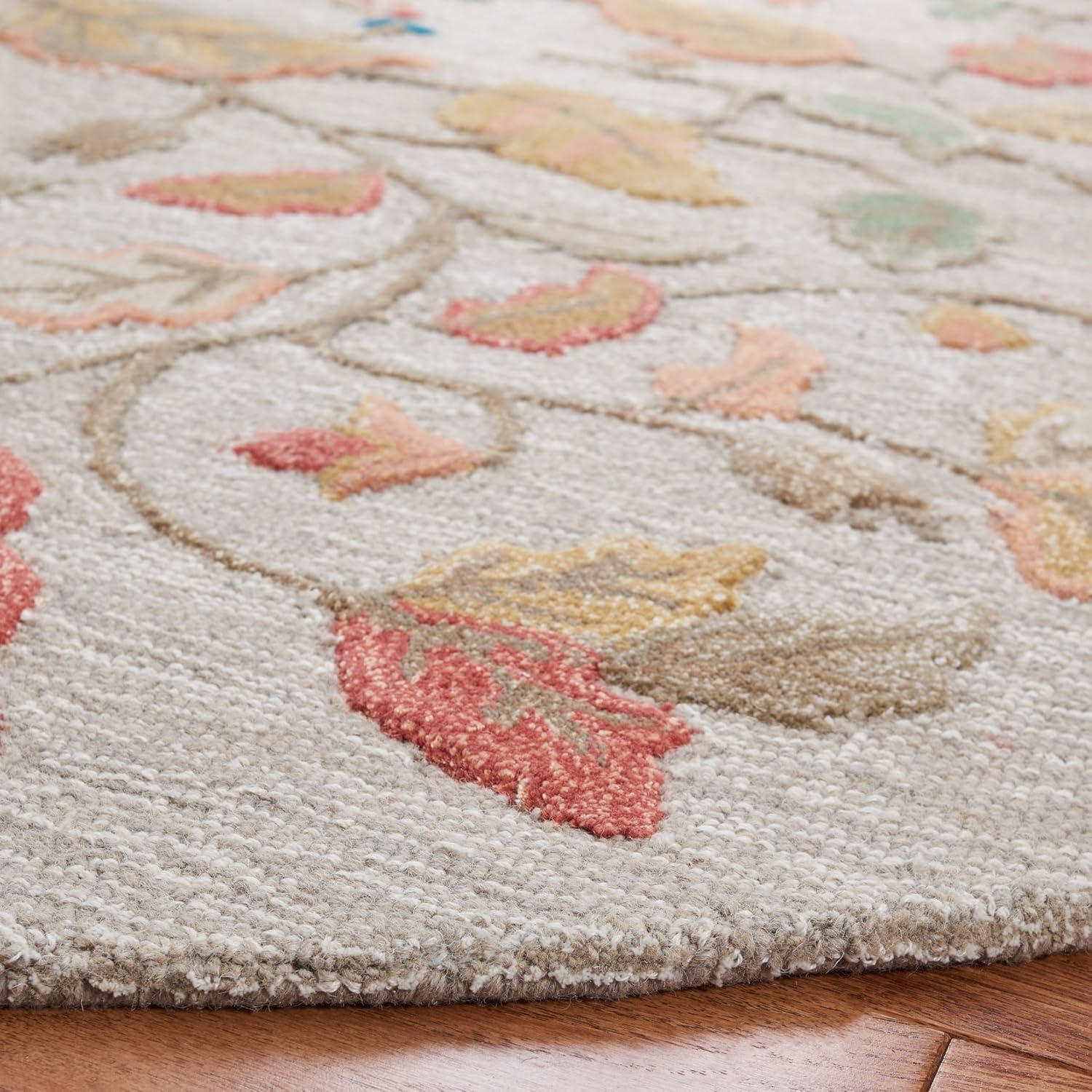 imageMartha Stewart x SAFAVIEH Area Rug Collection 8 x 10 Persimmon Red Handmade Wool ampamp Viscose Ideal for Living Room Bedroom Office Dining Space MSR3611APersimmon Red