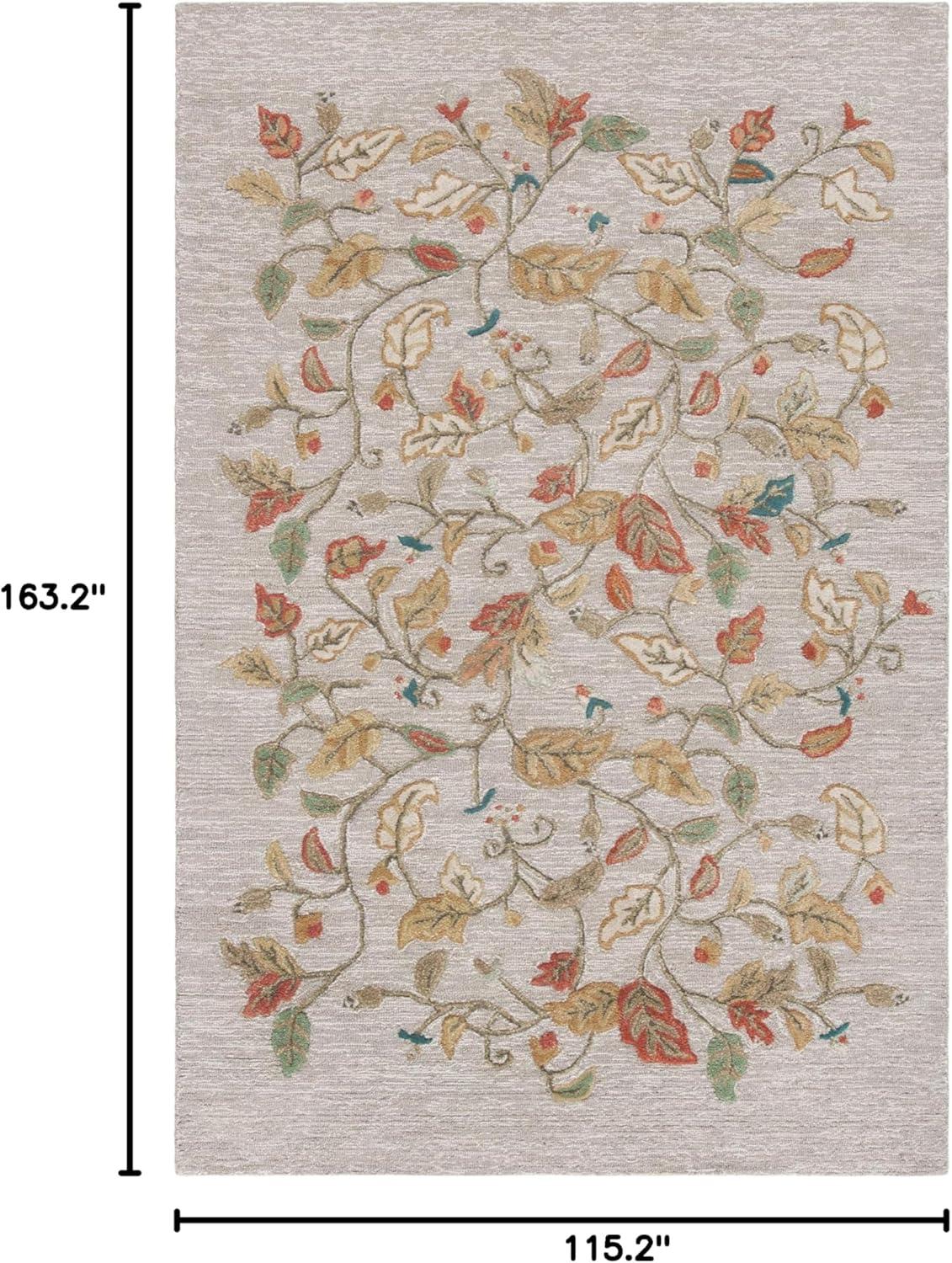 imageMartha Stewart x SAFAVIEH Area Rug Collection 8 x 10 Persimmon Red Handmade Wool ampamp Viscose Ideal for Living Room Bedroom Office Dining Space MSR3611APersimmon Red