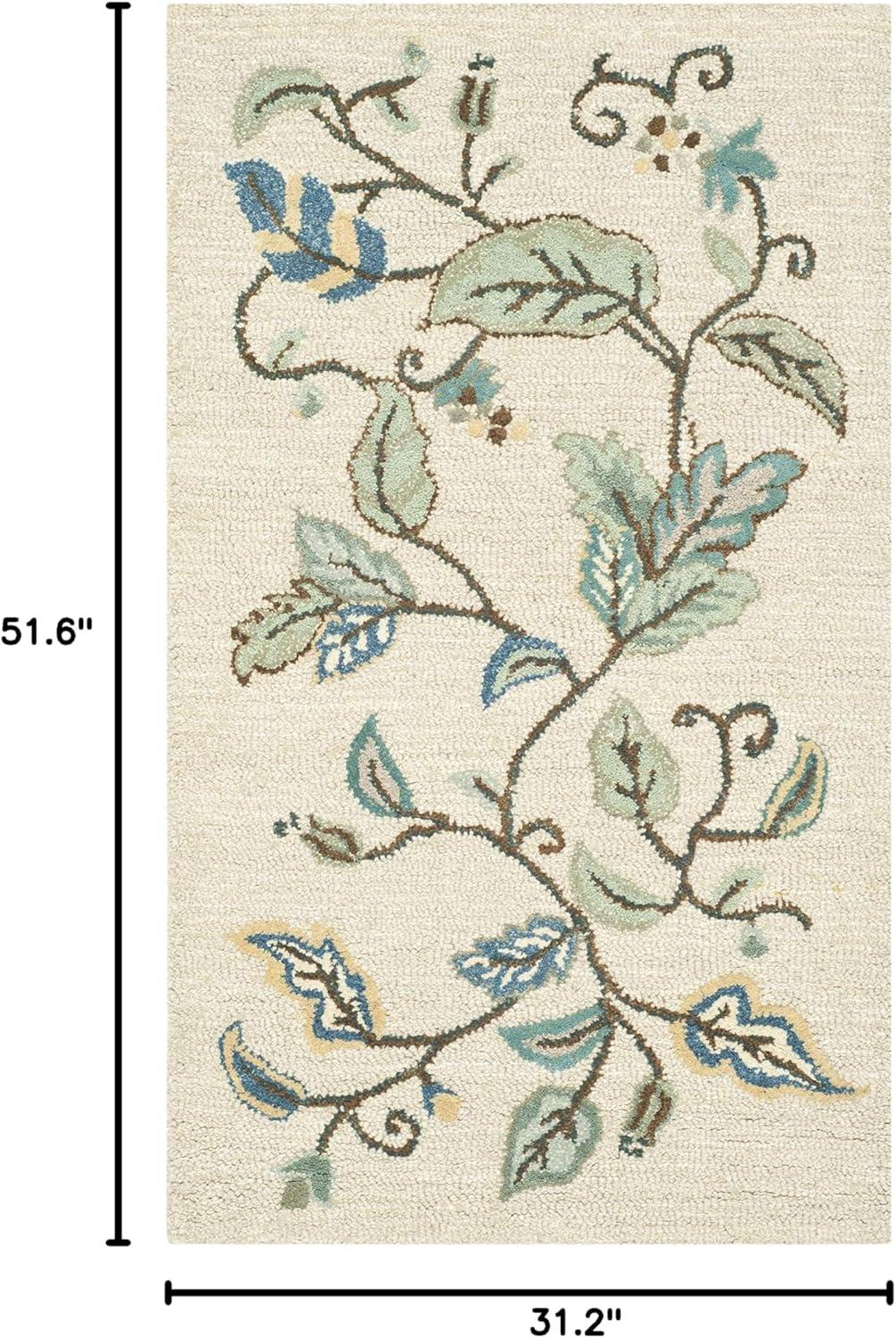 imageMartha Stewart x SAFAVIEH Area Rug Collection 8 x 10 Persimmon Red Handmade Wool ampamp Viscose Ideal for Living Room Bedroom Office Dining Space MSR3611AColonial Blue