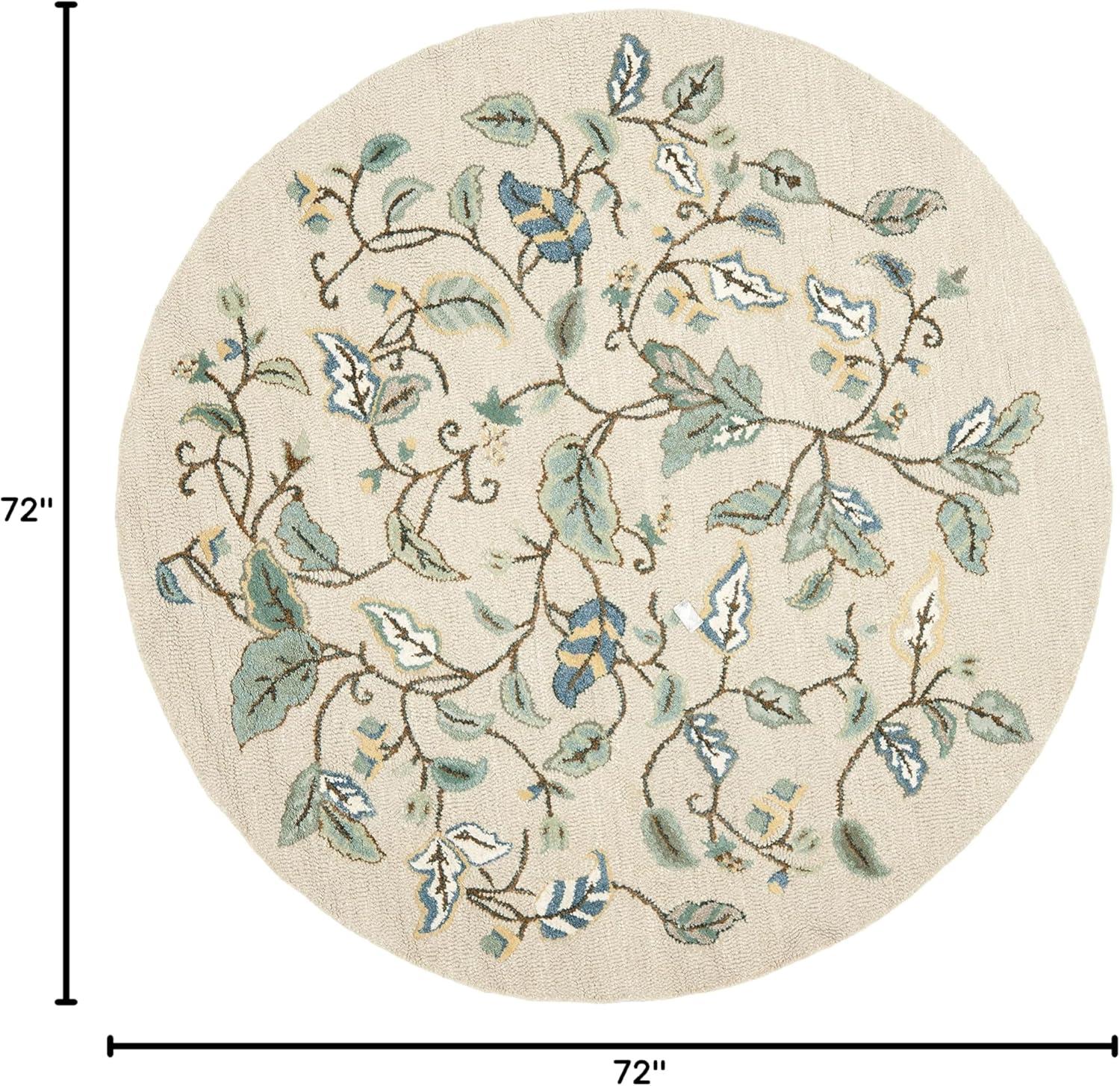 imageMartha Stewart x SAFAVIEH Area Rug Collection 8 x 10 Persimmon Red Handmade Wool ampamp Viscose Ideal for Living Room Bedroom Office Dining Space MSR3611AColonial Blue