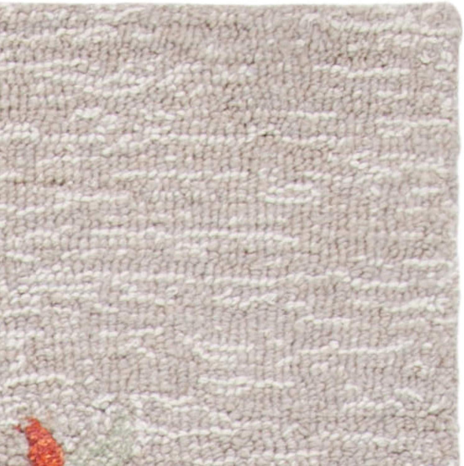 imageMartha Stewart x SAFAVIEH Area Rug Collection 8 x 10 Persimmon Red Handmade Wool ampamp Viscose Ideal for Living Room Bedroom Office Dining Space MSR3611APersimmon Red