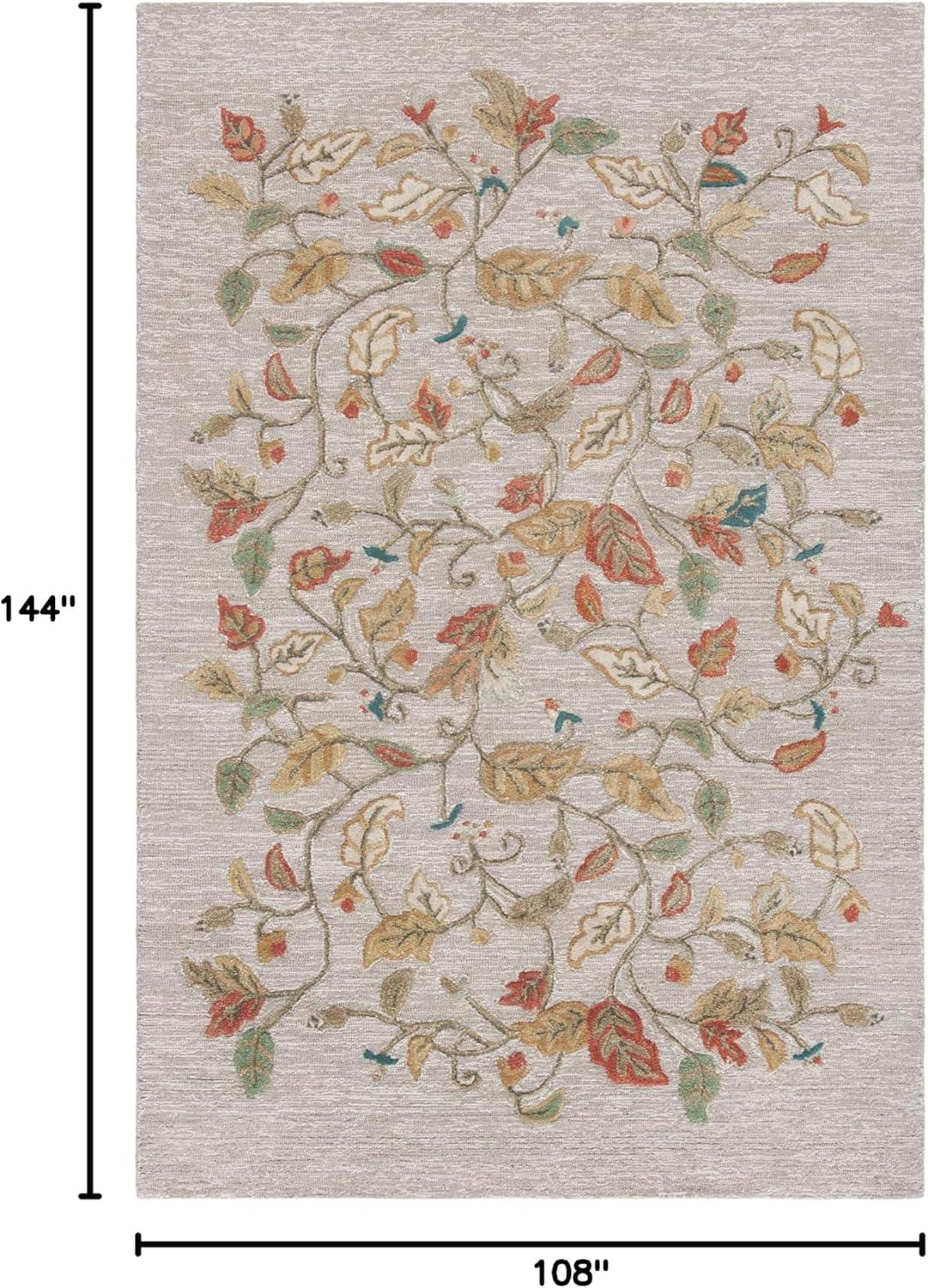 imageMartha Stewart x SAFAVIEH Area Rug Collection 8 x 10 Persimmon Red Handmade Wool ampamp Viscose Ideal for Living Room Bedroom Office Dining Space MSR3611APersimmon Red