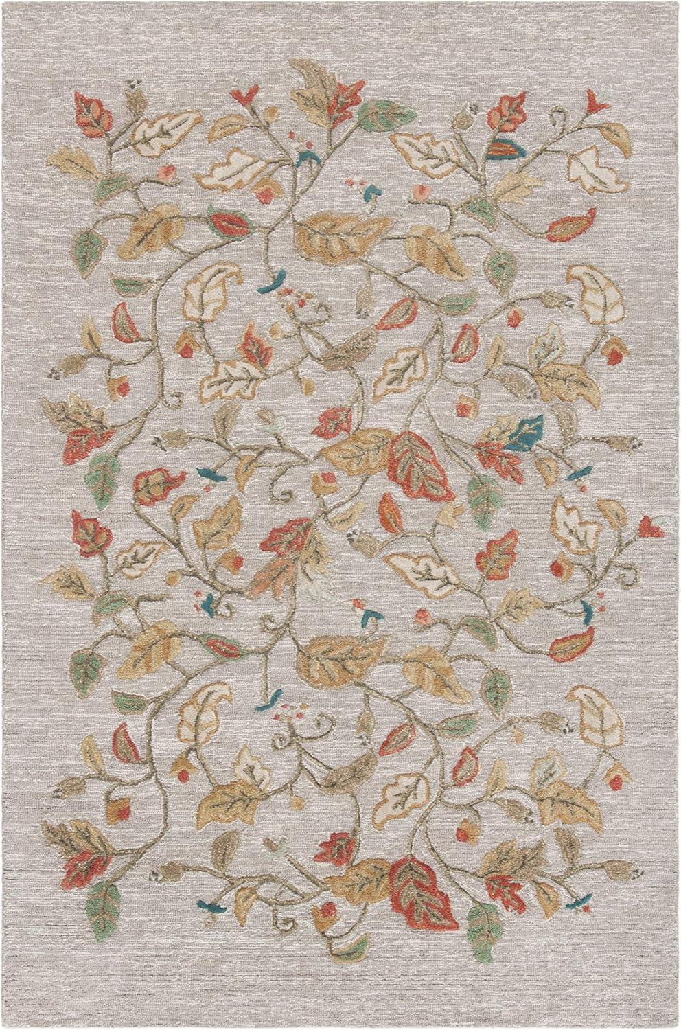 imageMartha Stewart x SAFAVIEH Area Rug Collection 8 x 10 Persimmon Red Handmade Wool ampamp Viscose Ideal for Living Room Bedroom Office Dining Space MSR3611APersimmon Red