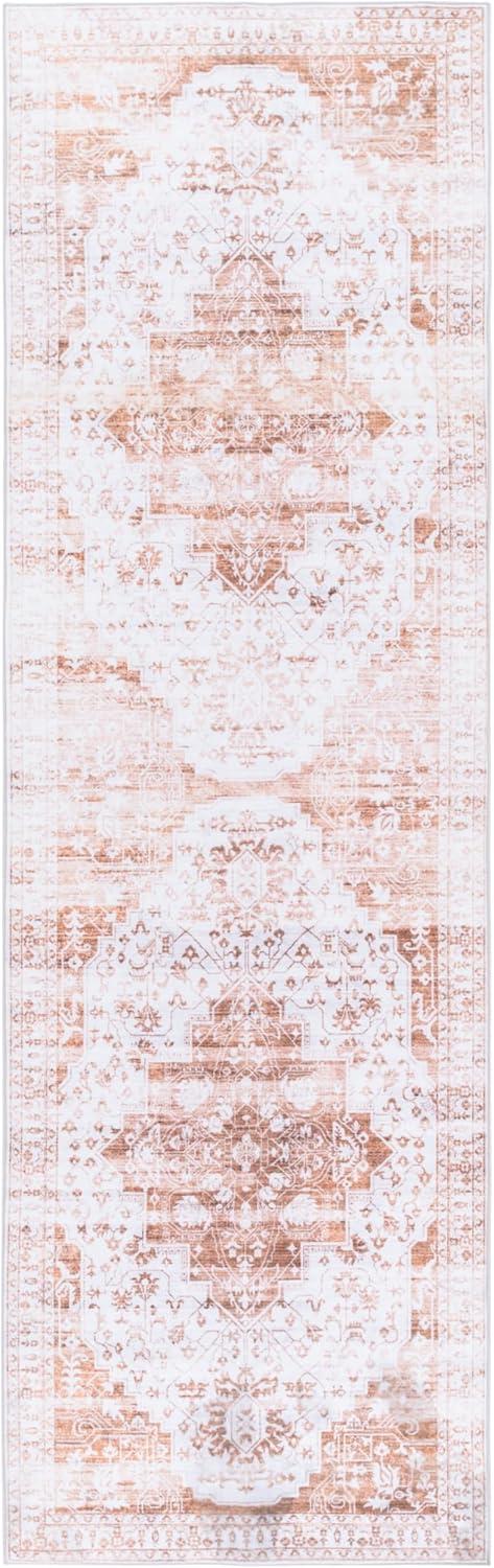 imageMartha Stewart x SAFAVIEH Machine Washable Area Rug Collection 5 x 8 Beige ampamp Gold Slip Resistant ampamp Easy Cleaning Ideal for Ideal for Living Room Bedroom Dining Space MSRW127BBeigeGold