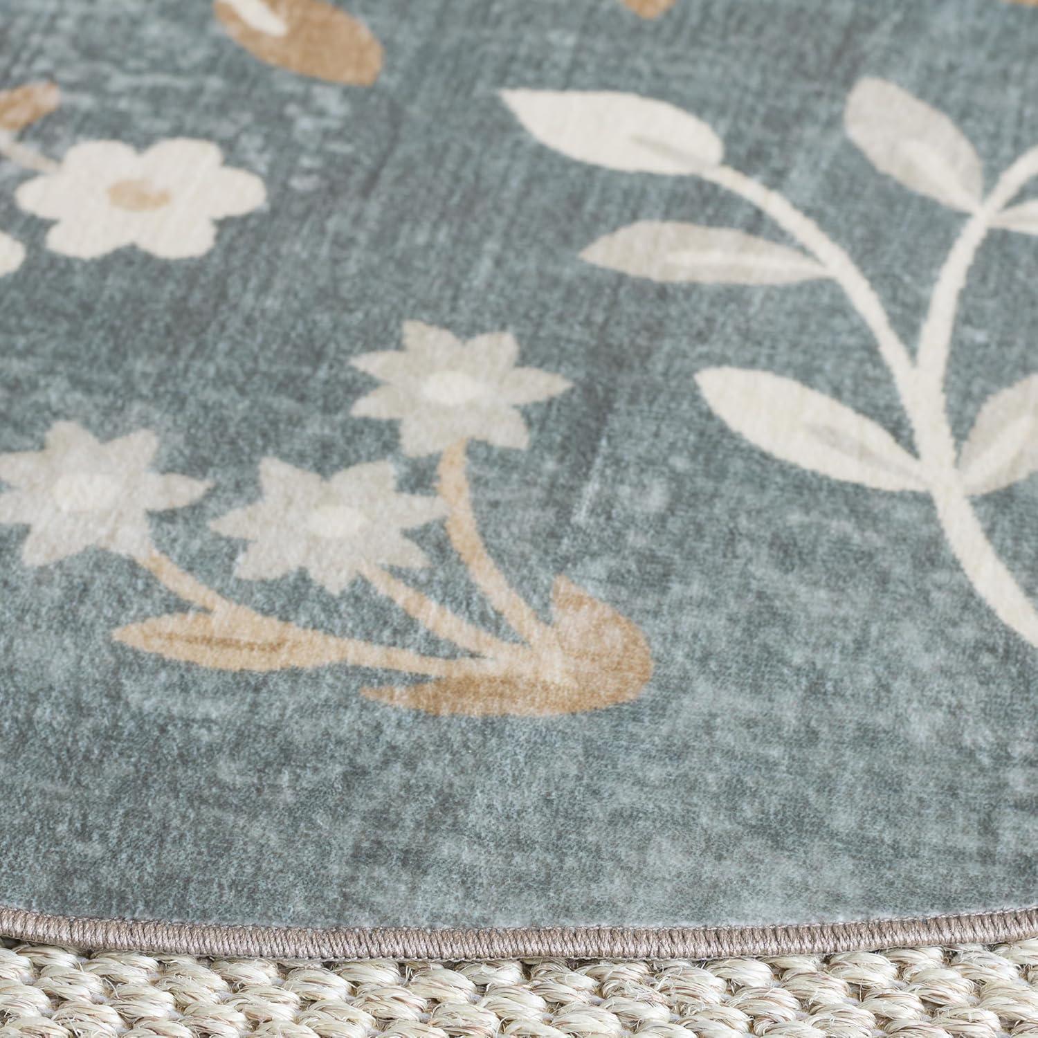 imageMartha Stewart x SAFAVIEH Machine Washable Area Rug Collection 5 x 8 Dark Grey ampamp Beige Slip Resistant ampamp Easy Cleaning Ideal for Ideal for Living Room Bedroom Dining Space MSRW197GDark GreyBeige