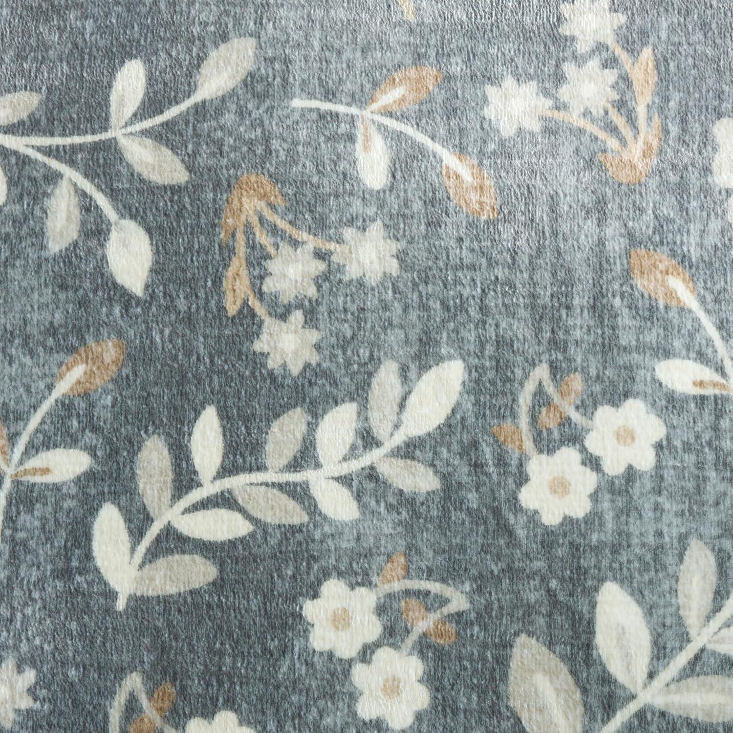 imageMartha Stewart x SAFAVIEH Machine Washable Area Rug Collection 5 x 8 Dark Grey ampamp Beige Slip Resistant ampamp Easy Cleaning Ideal for Ideal for Living Room Bedroom Dining Space MSRW197GDark GreyBeige