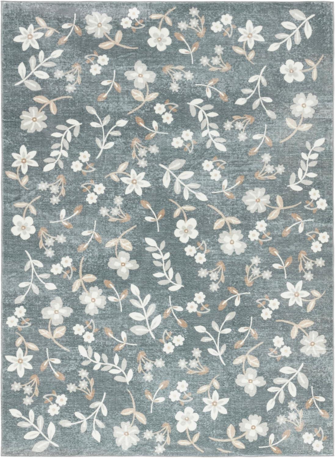 imageMartha Stewart x SAFAVIEH Machine Washable Area Rug Collection 5 x 8 Dark Grey ampamp Beige Slip Resistant ampamp Easy Cleaning Ideal for Ideal for Living Room Bedroom Dining Space MSRW197GDark GreyBeige