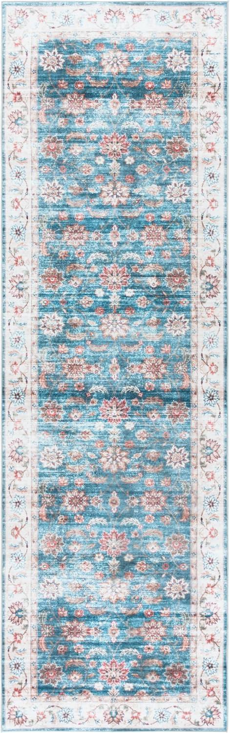 imageMartha Stewart x SAFAVIEH Machine Washable Area Rug Collection 5 x 8 Green ampamp Beige Slip Resistant ampamp Easy Cleaning Ideal for Ideal for Living Room Bedroom Dining Space MSRW112YGreenBeige