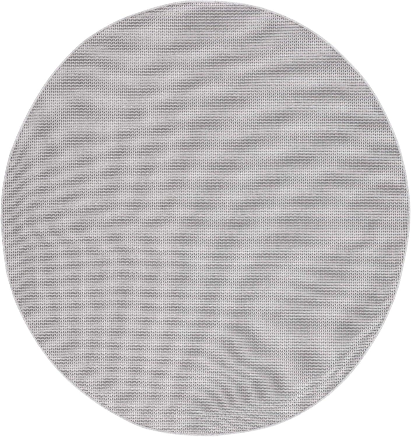 imageMartha Stewart x SAFAVIEH Outdoor Area Rug Collection 65quot Round Navy Weather Resistant ampamp Washable Ideal for Patio Backyard Mudroom Deck Dining Space MSR4490NGrey