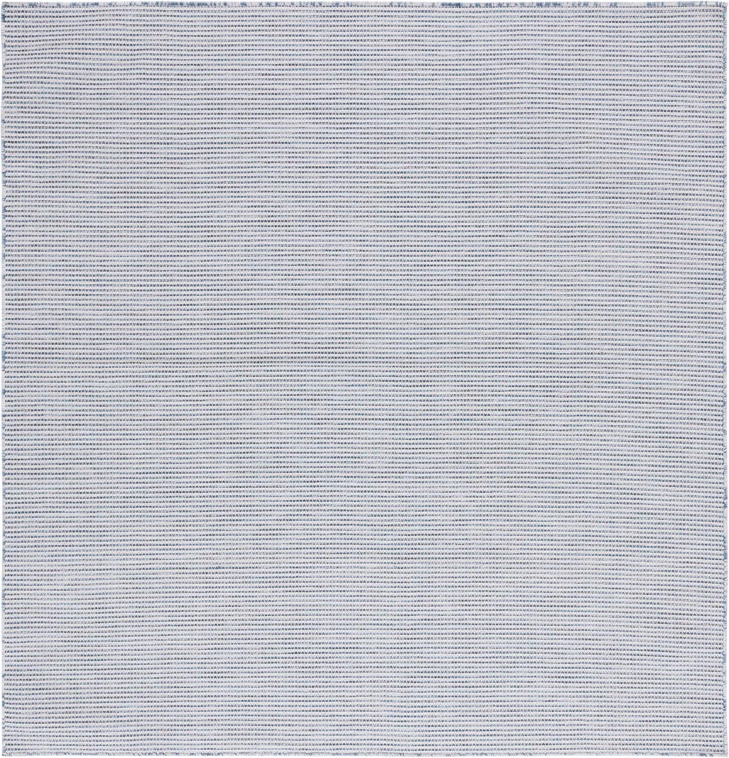 imageMartha Stewart x SAFAVIEH Outdoor Area Rug Collection 65quot Round Navy Weather Resistant ampamp Washable Ideal for Patio Backyard Mudroom Deck Dining Space MSR4490NNavy