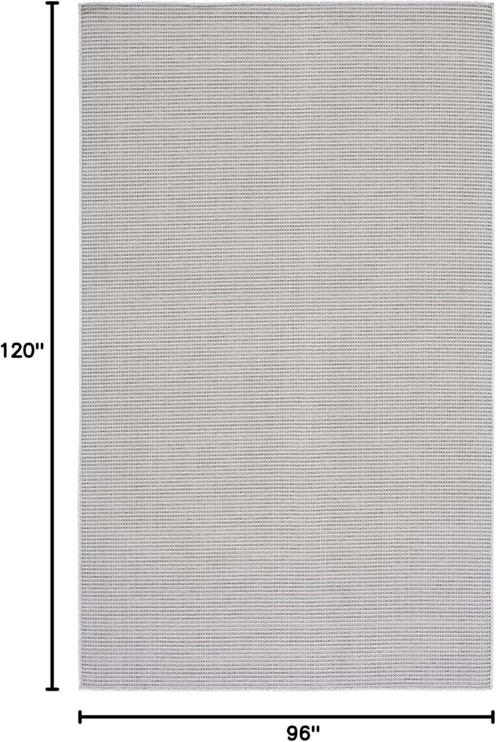 imageMartha Stewart x SAFAVIEH Outdoor Area Rug Collection 65quot Round Navy Weather Resistant ampamp Washable Ideal for Patio Backyard Mudroom Deck Dining Space MSR4490NGrey