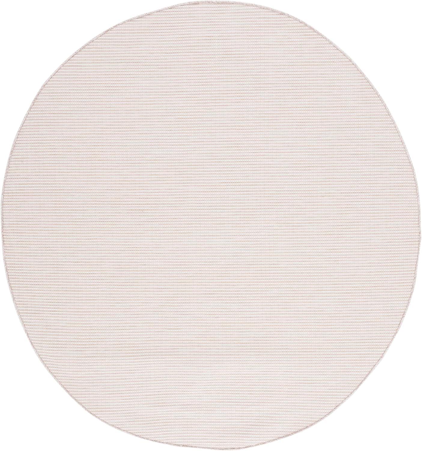 imageMartha Stewart x SAFAVIEH Outdoor Area Rug Collection 65quot Round Navy Weather Resistant ampamp Washable Ideal for Patio Backyard Mudroom Deck Dining Space MSR4490NBeige