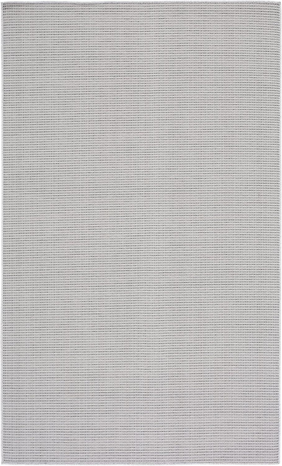 imageMartha Stewart x SAFAVIEH Outdoor Area Rug Collection 65quot Round Navy Weather Resistant ampamp Washable Ideal for Patio Backyard Mudroom Deck Dining Space MSR4490NGrey