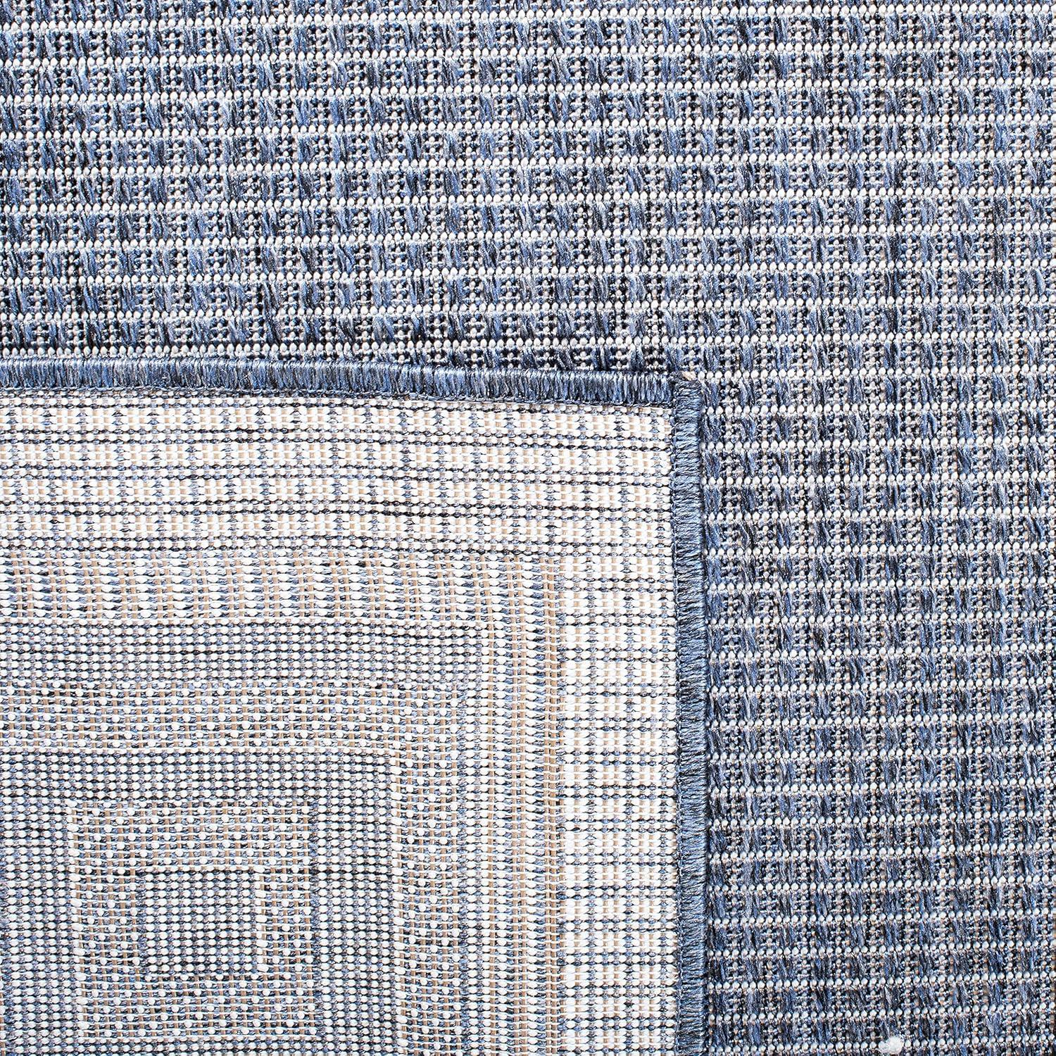 imageMartha Stewart x SAFAVIEH Outdoor Area Rug Collection 8 x 10 Grey Weather Resistant ampamp Washable Ideal for Patio Backyard Mudroom Deck Dining Space MSRO331FGreyCream