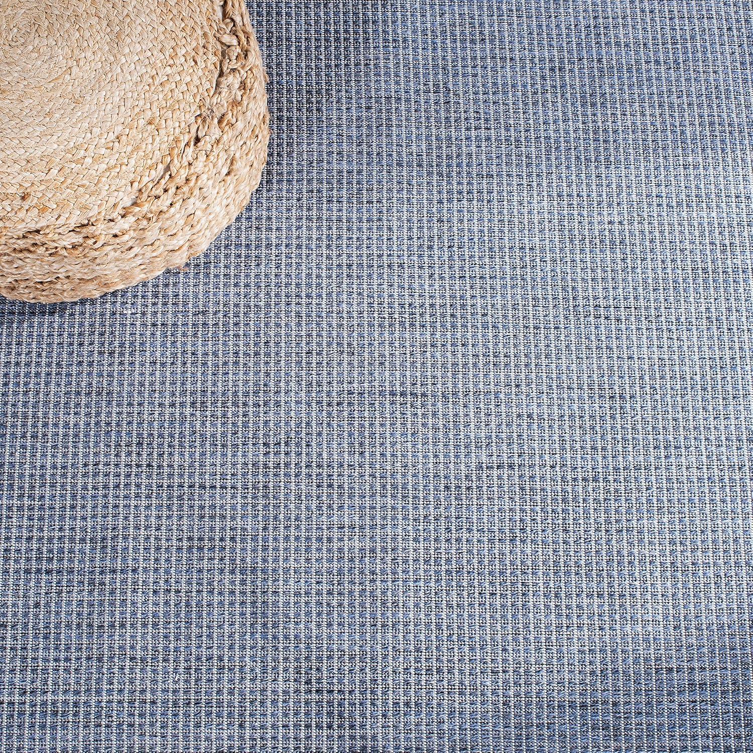 imageMartha Stewart x SAFAVIEH Outdoor Area Rug Collection 8 x 10 Grey Weather Resistant ampamp Washable Ideal for Patio Backyard Mudroom Deck Dining Space MSRO331FGreyCream