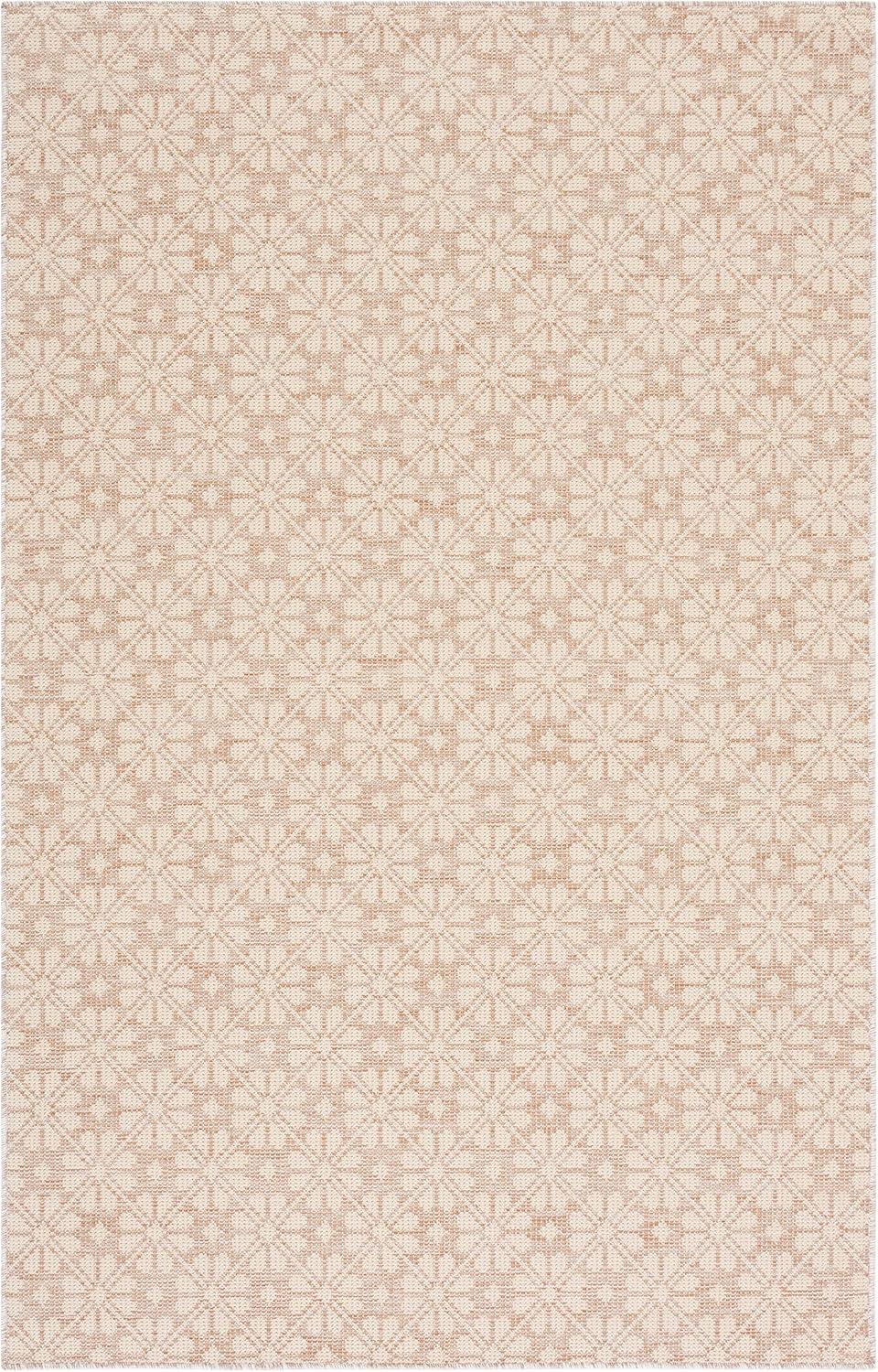 imageMartha Stewart x SAFAVIEH Outdoor Area Rug Collection 8 x 10 Grey ampamp Ivory Weather Resistant ampamp Washable Ideal for Patio Backyard Mudroom Deck Dining Space MSR4491FNaturalBeige