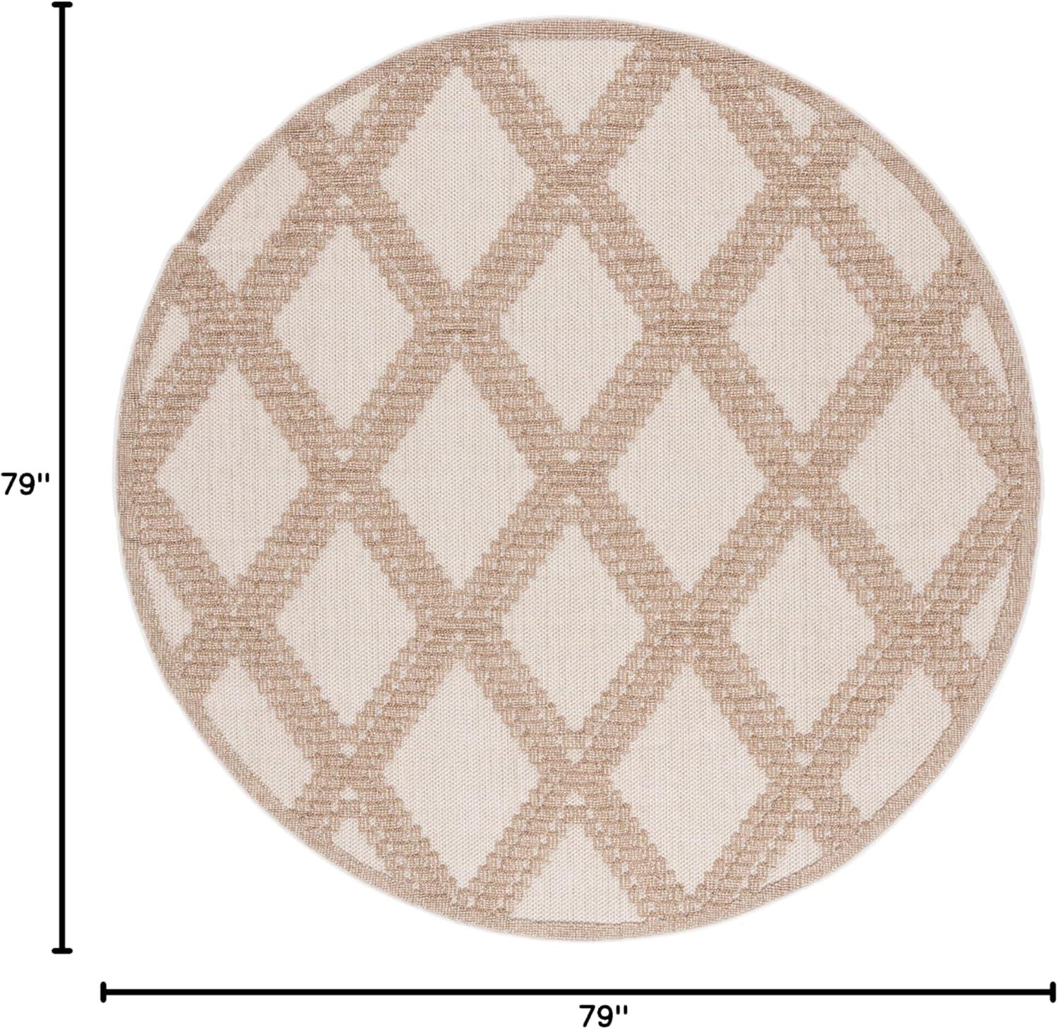 imageMartha Stewart x SAFAVIEH Outdoor Area Rug Collection 8 x 10 Grey ampamp Light Grey Weather Resistant ampamp Washable Ideal for Patio Backyard Mudroom Deck Dining Space MSRO226FBeigeBrown