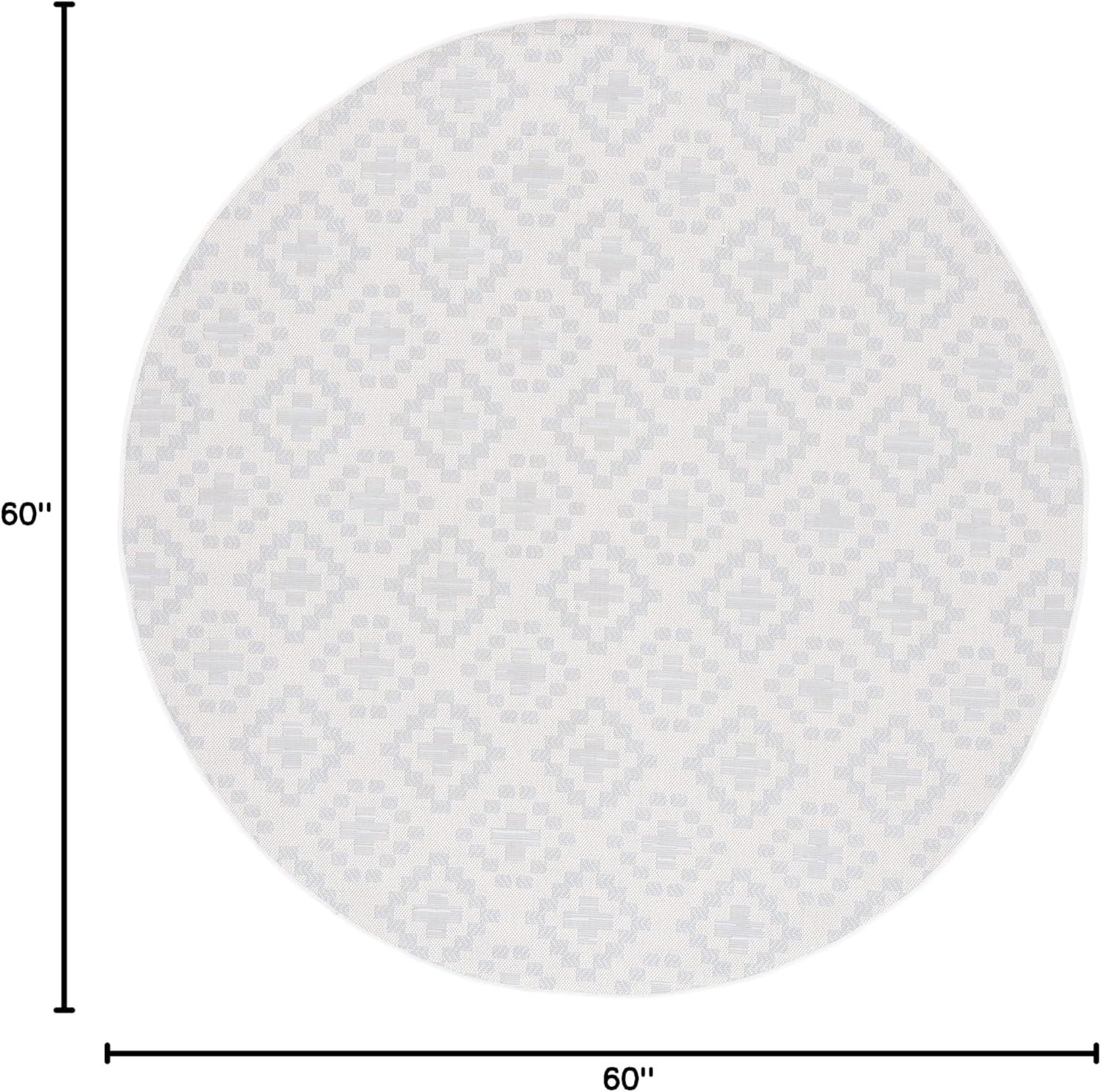 imageMartha Stewart x SAFAVIEH Outdoor Area Rug Collection 8 x 10 Ivory ampamp Grey Weather Resistant ampamp Washable Ideal for Patio Backyard Mudroom Deck Dining Space MSRO307FIvoryGrey