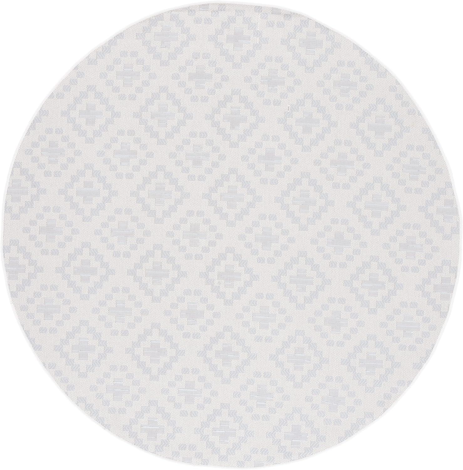 imageMartha Stewart x SAFAVIEH Outdoor Area Rug Collection 8 x 10 Ivory ampamp Grey Weather Resistant ampamp Washable Ideal for Patio Backyard Mudroom Deck Dining Space MSRO307FIvoryGrey