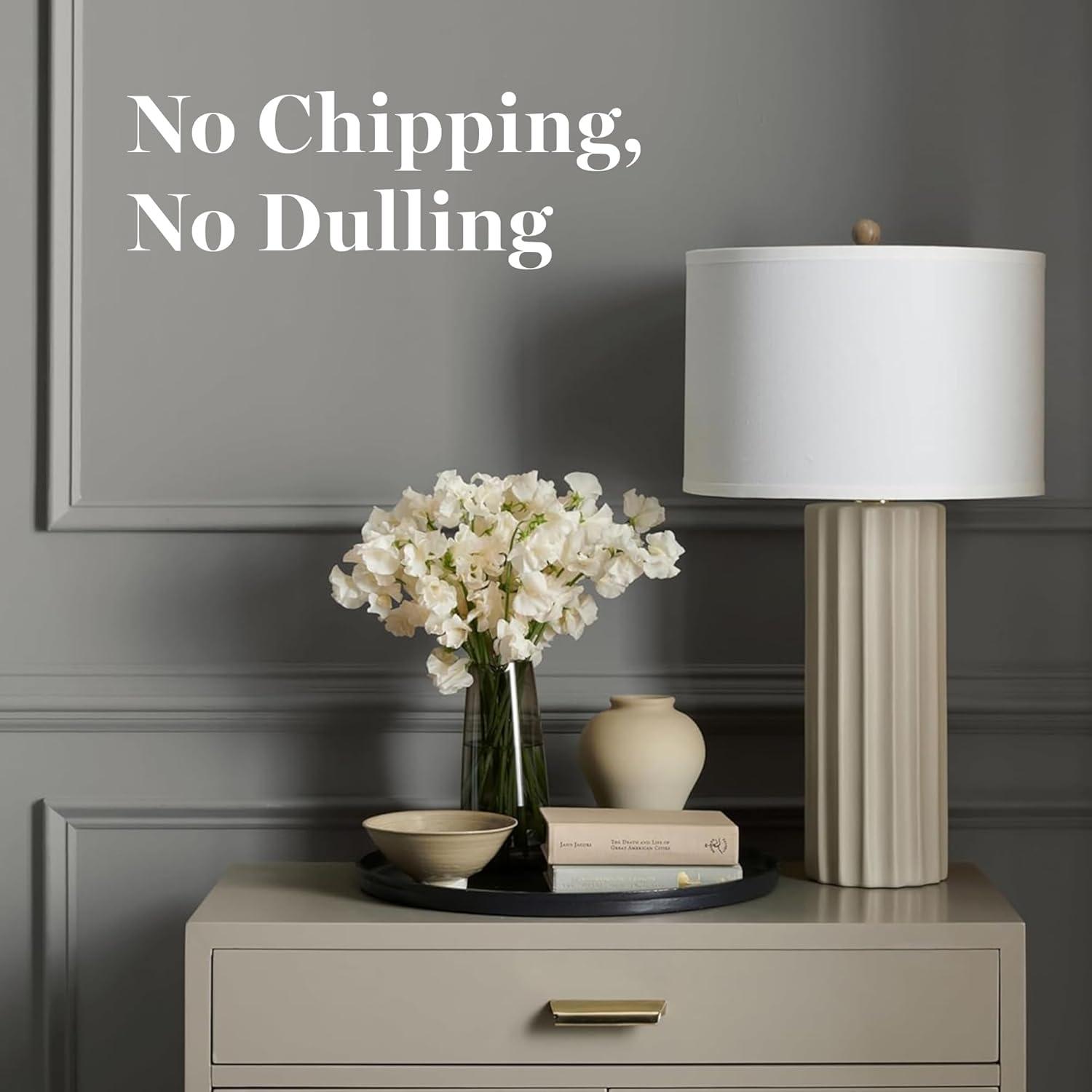 imageMartha by Martha Stewart Interior Paint ECO Satin Enamel 10L Bedford GraySlip Stream Gray