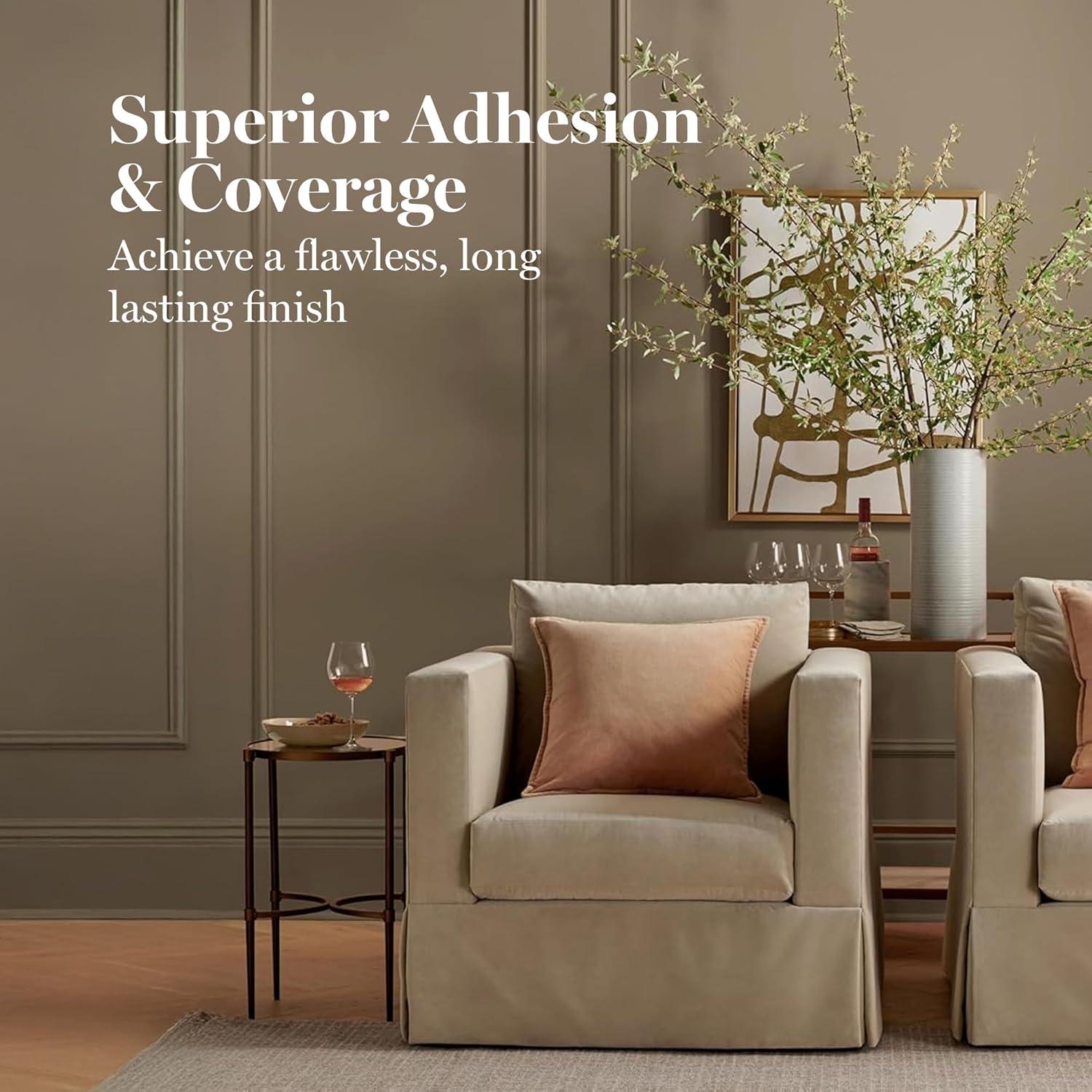 imageMartha by Martha Stewart Interior Paint Eurolux Universal Primer 10L Gypsy Moth PinkBuckwheat Beige