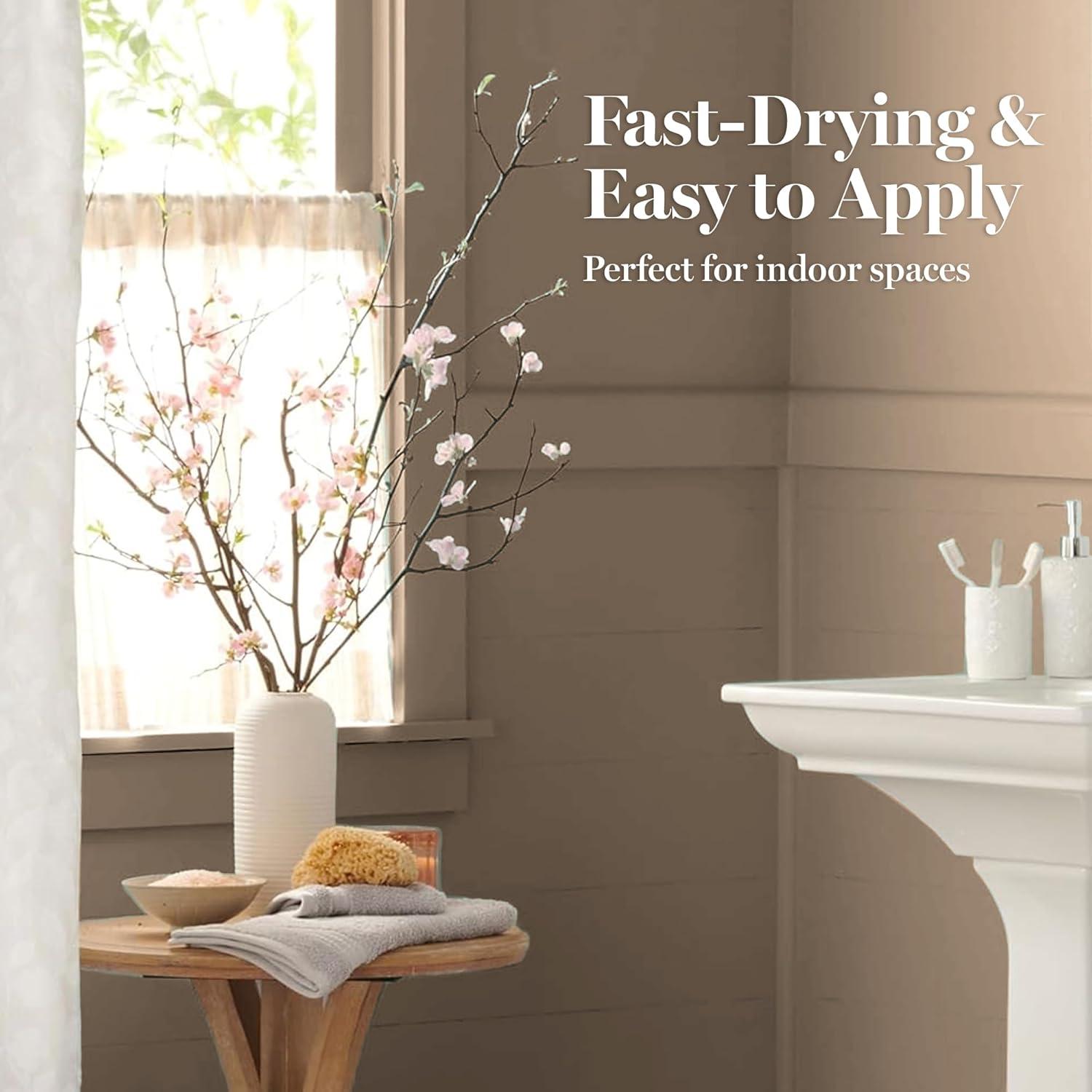 imageMartha by Martha Stewart Interior Paint Eurolux Universal Primer 10L Gypsy Moth PinkBuckwheat Beige