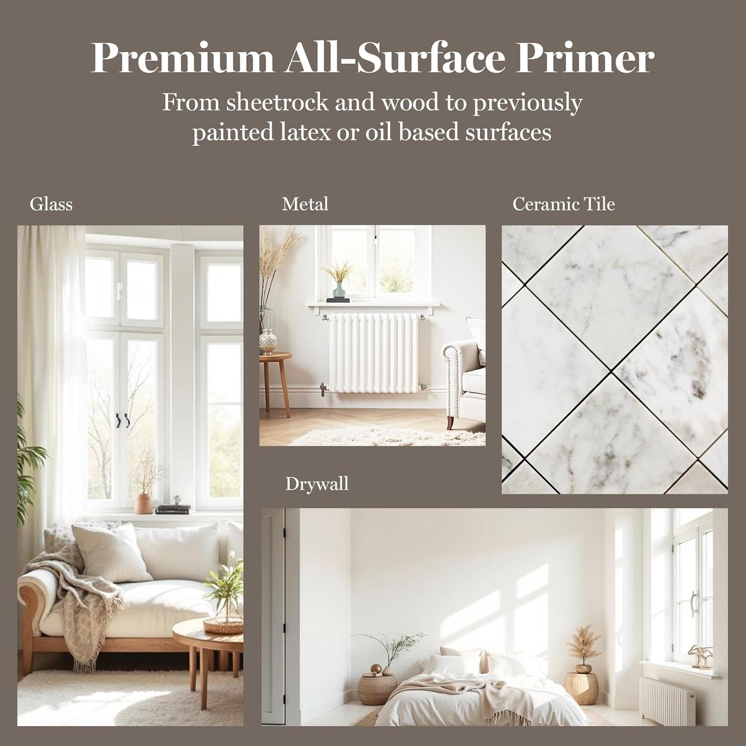 imageMartha by Martha Stewart Interior Paint Eurolux Universal Primer 10L Gypsy Moth PinkGray Stone