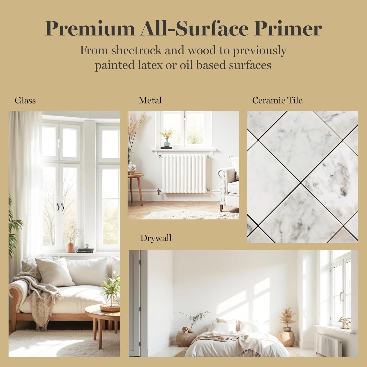 imageMartha by Martha Stewart Interior Paint Eurolux Universal Primer 10L Gypsy Moth PinkMalted Gold