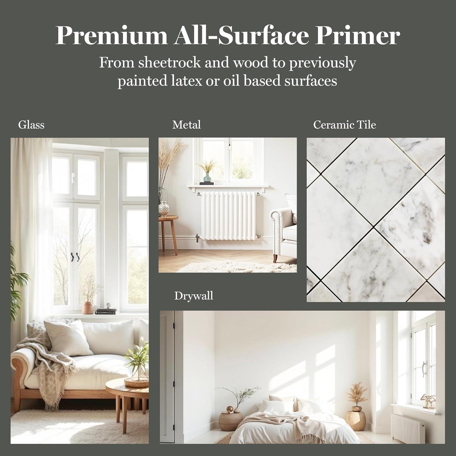 imageMartha by Martha Stewart Interior Paint Eurolux Universal Primer 10L Gypsy Moth PinkManatee Gray