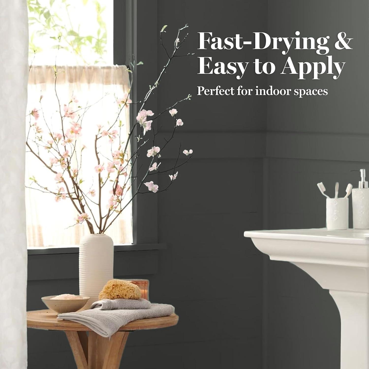 imageMartha by Martha Stewart Interior Paint Eurolux Universal Primer 10L Gypsy Moth PinkManatee Gray