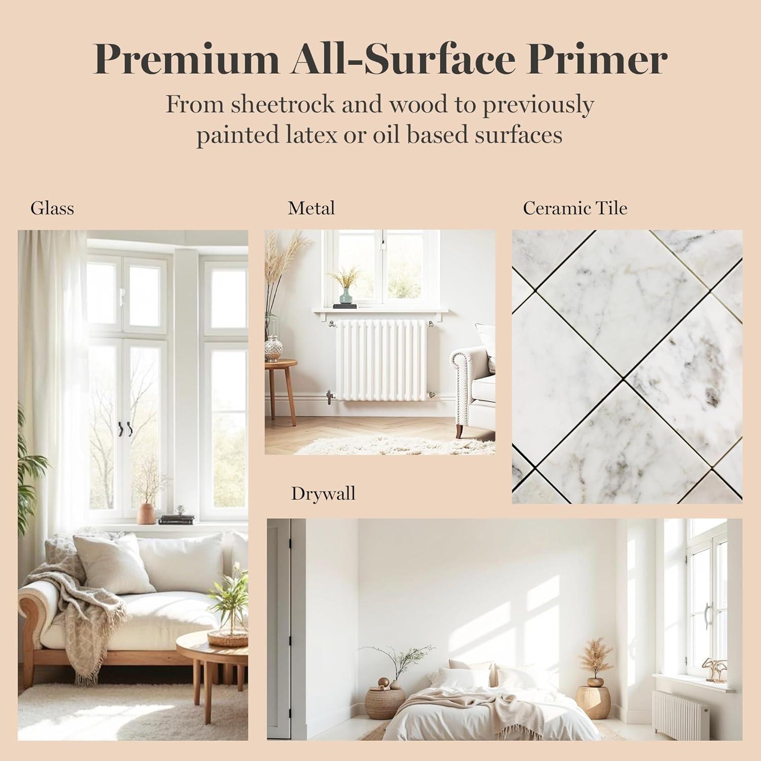 imageMartha by Martha Stewart Interior Paint Eurolux Universal Primer 10L Gypsy Moth PinkPowder Puff Pink