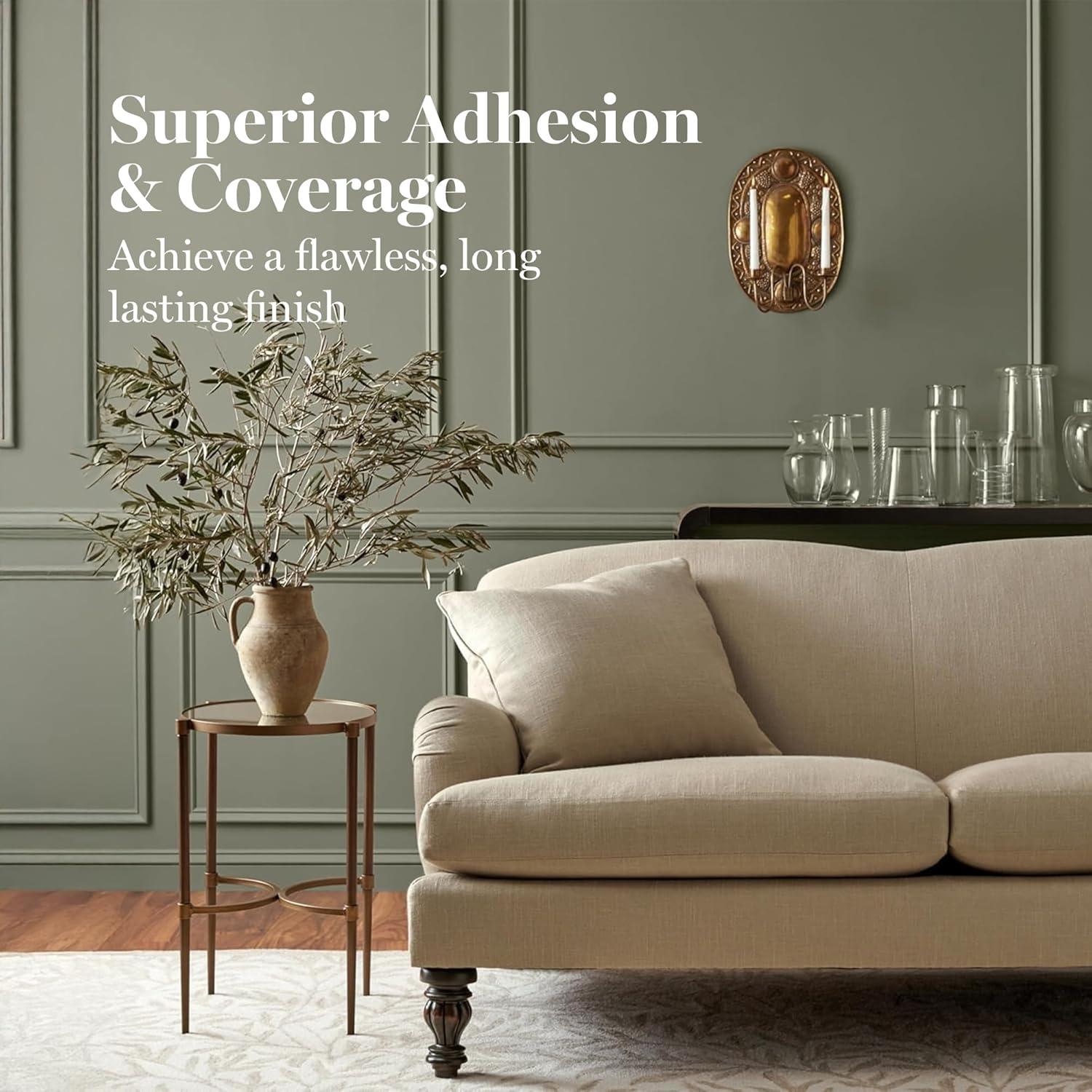 imageMartha by Martha Stewart Interior Paint Eurolux Universal Primer 10L Gypsy Moth PinkQuaking Aspen Green