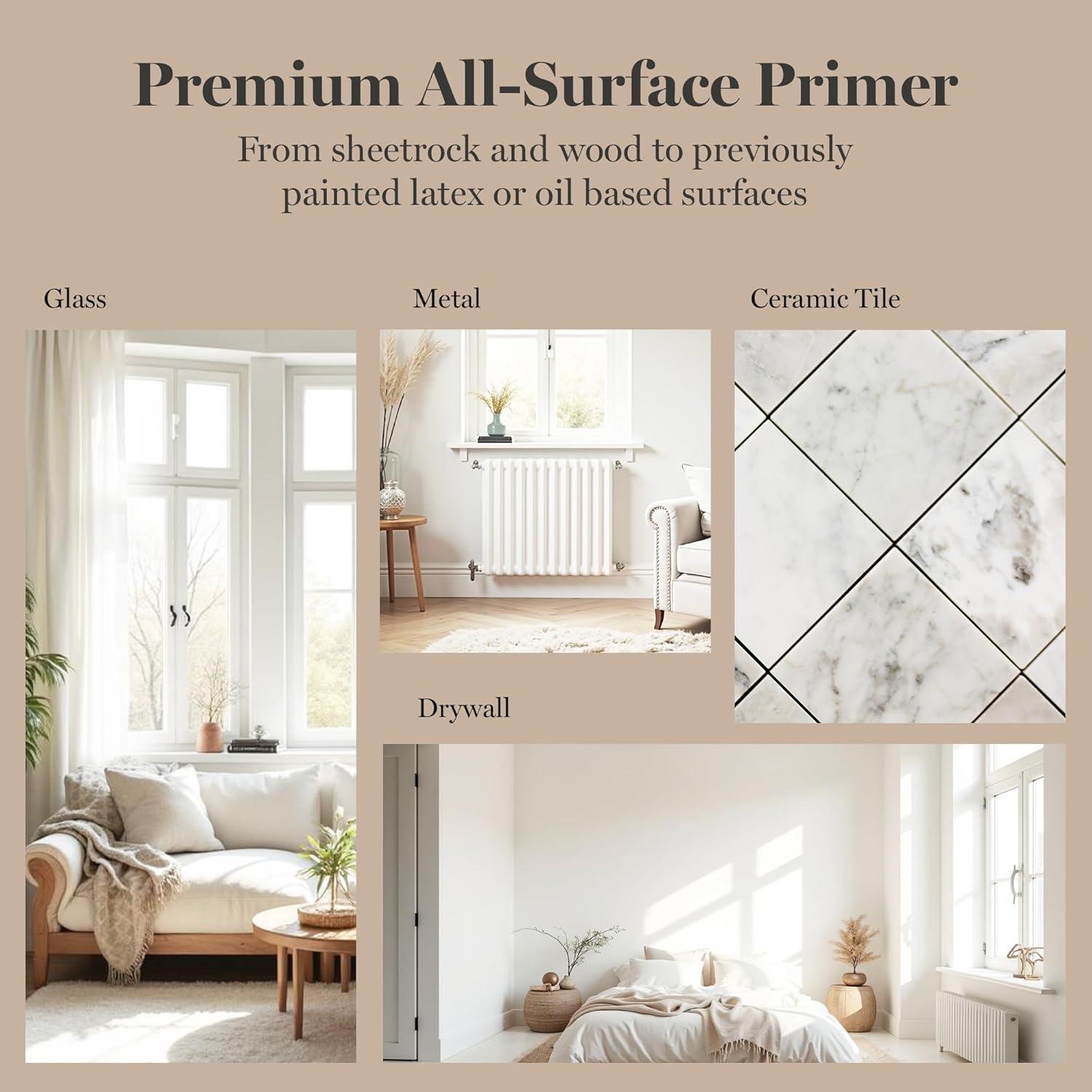 imageMartha by Martha Stewart Interior Paint Eurolux Universal Primer 10L Gypsy Moth PinkRope Beige