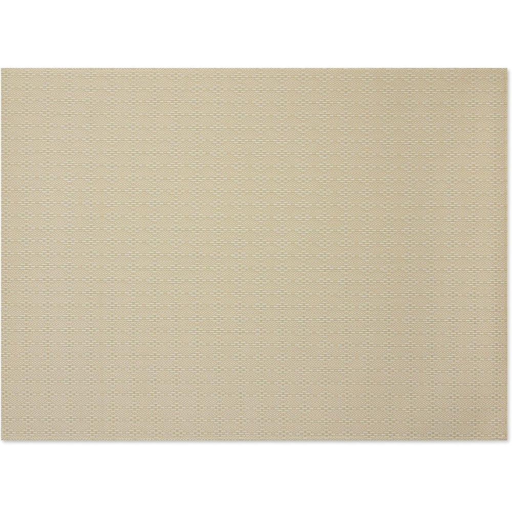 imageChilewich Martha by Martha Stewart Boxwood Rug in Abalone  23quot x 36quot  Easy Care  Premium IndoorOutdoor Floor Mat for Entry Kitchen Bath Pool with NonSlip BackingWheat