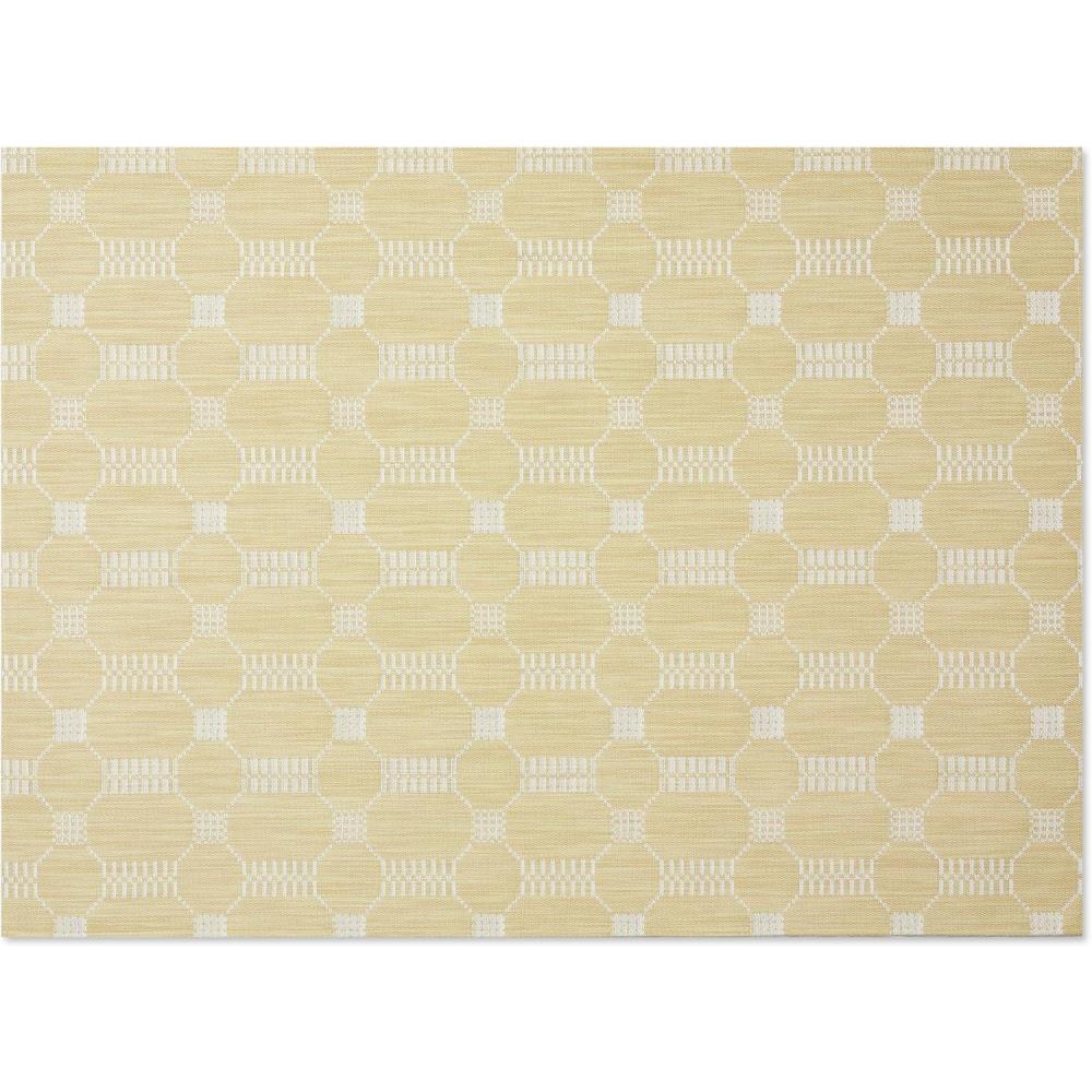 imageChilewich Martha by Martha Stewart Coverlet Rug in Sea 23quotx36quot Easy Care Premium IndoorOutdoor Floor Mat for Entry Kitchen Bath Pool with NonSlip BackingWheat