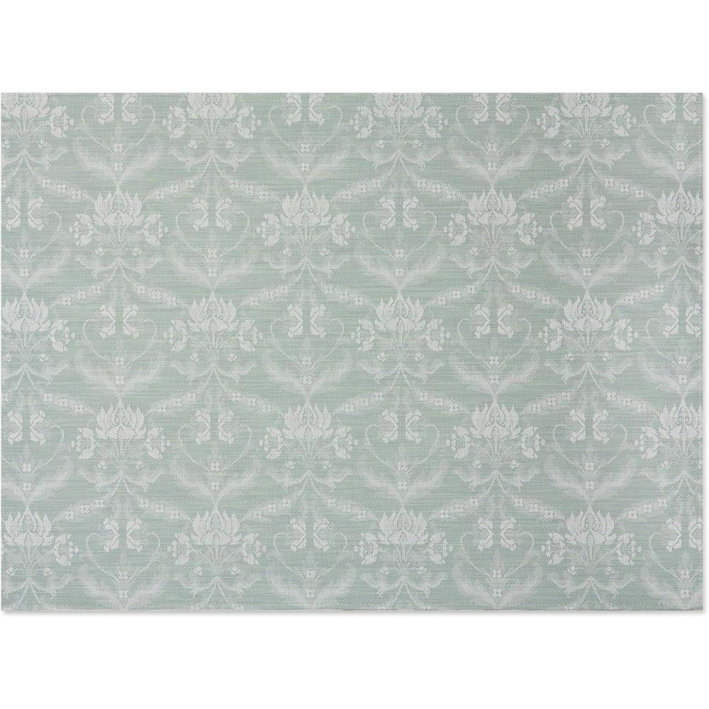 imageChilewich Martha by Martha Stewart Damask Rug in Abalone  23quotx36quot  Easy Care  Premium IndoorOutdoor Floor Mat for Entry Kitchen Bath Pool with NonSlip BackingAbalone