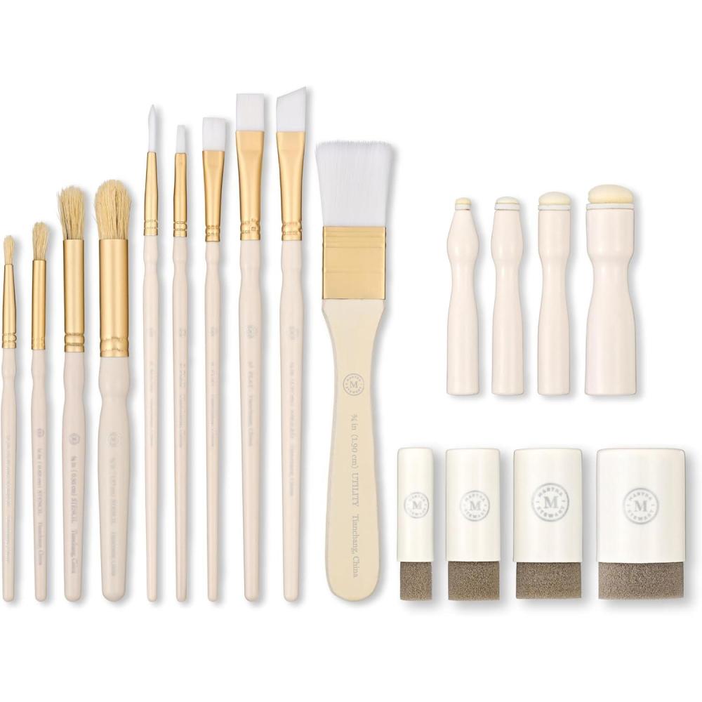 imageMartha Stewart Basic Brush and Tool Set 18 Pc