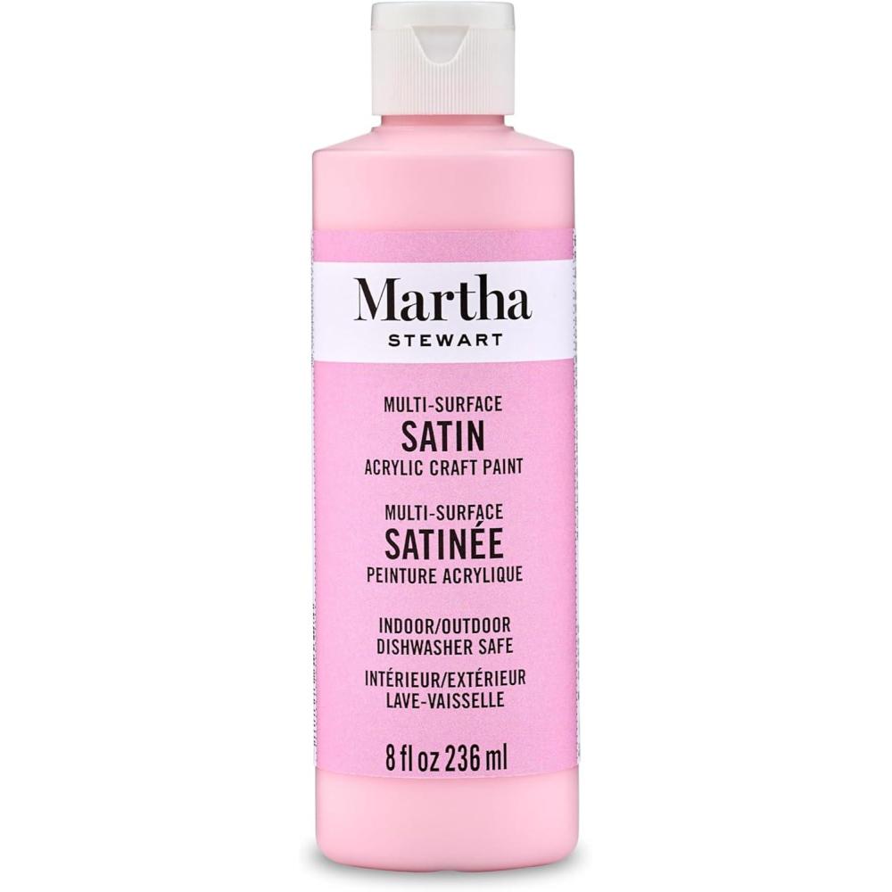 imageMartha Stewart Craft Paint Slate Gray 8 fl oz Premium Satin Finish Paint Perfect For Easy To Apply DIY Arts And Crafts 68693Poodle Skirt