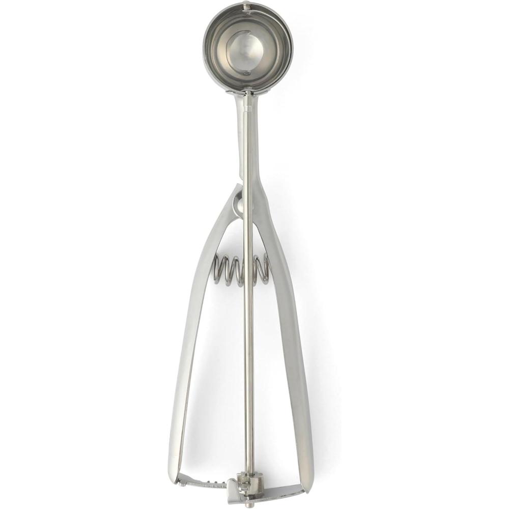 imageMartha Stewart Sprucedale 15Inch Stainless Steel Ice Cream Scooper Durable Kitchen Scoop with Comfortable Handle for Perfect Portions