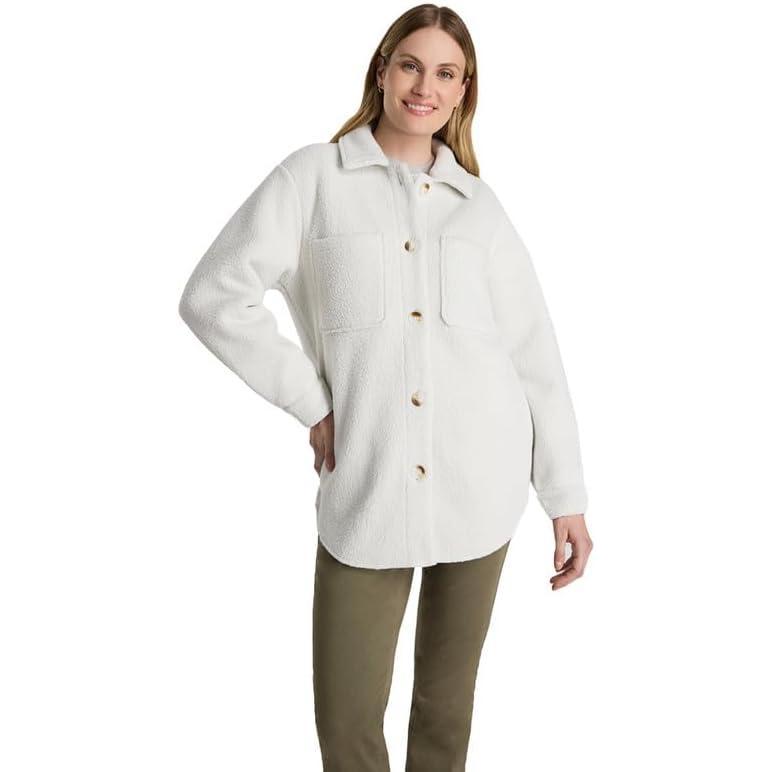 imageMartha Stewart Womens Garden ShacketOffwhite