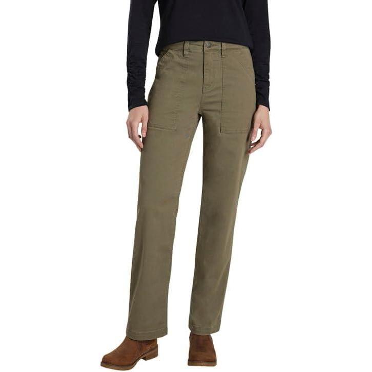 imageMartha Stewart Womens Garden Straight Leg Pant Stretch CanvasKalamata