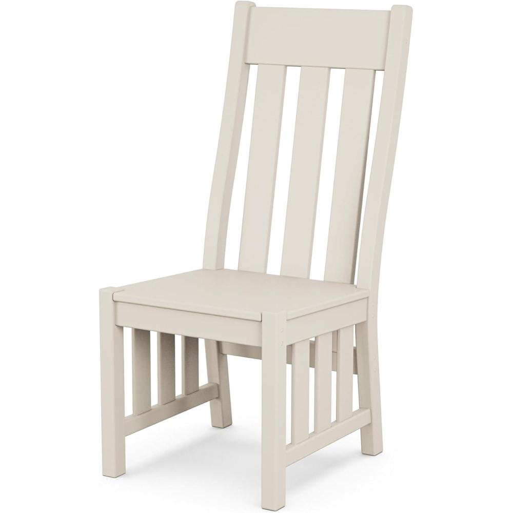 imageMartha Stewart by POLYWOOD Acadia Dining Side Chair in MahoganySand