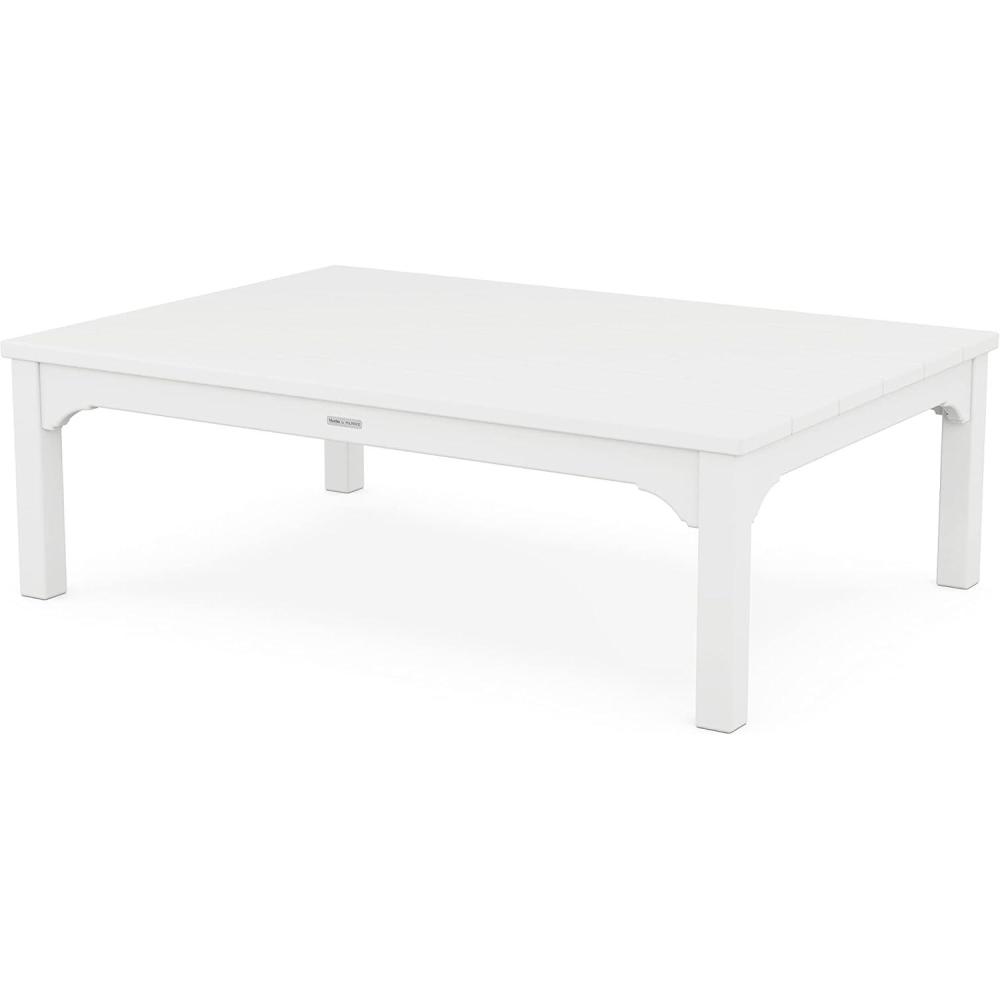 imageMartha Stewart by POLYWOOD Chinoiserie Coffee Table in WhiteWhite