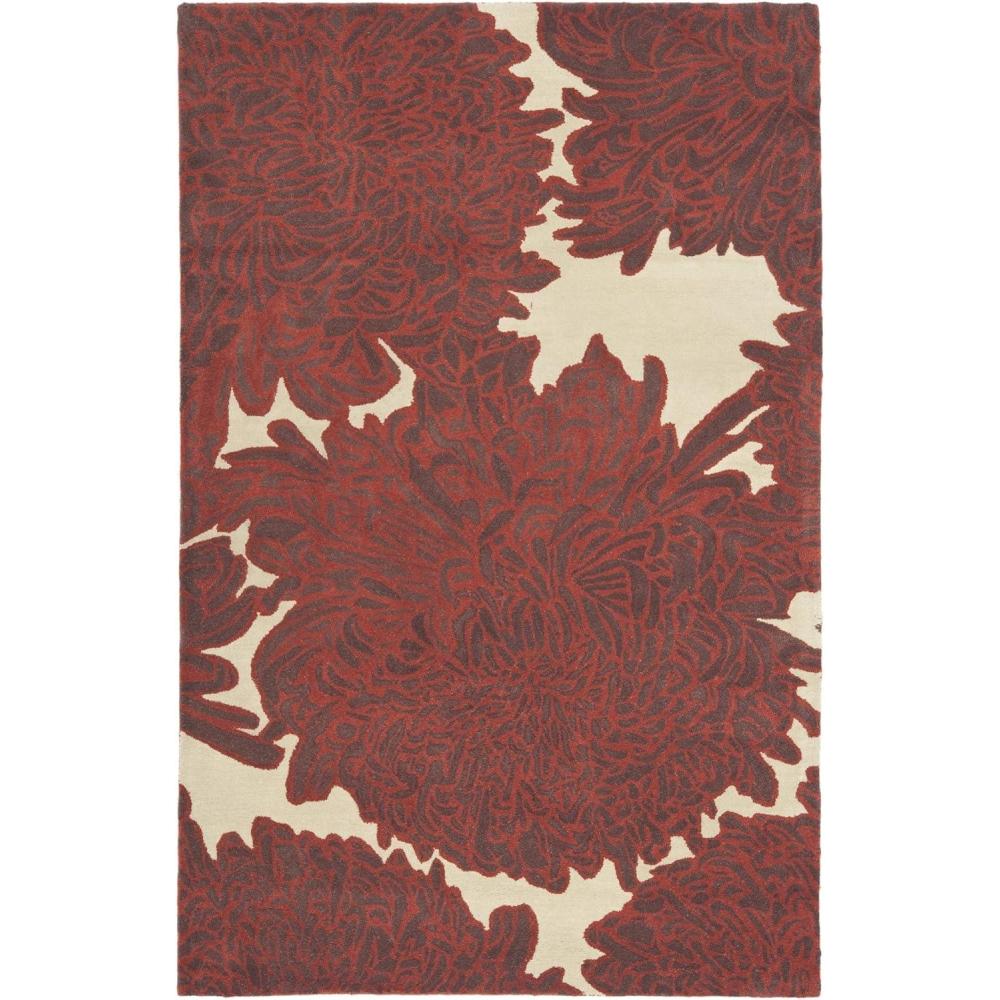 imageMartha Stewart x SAFAVIEH Area Rug Collection  4 Round Miso Handmade Wool Ideal for Living Room Bedroom Office Dining Space MSR4542CMiso