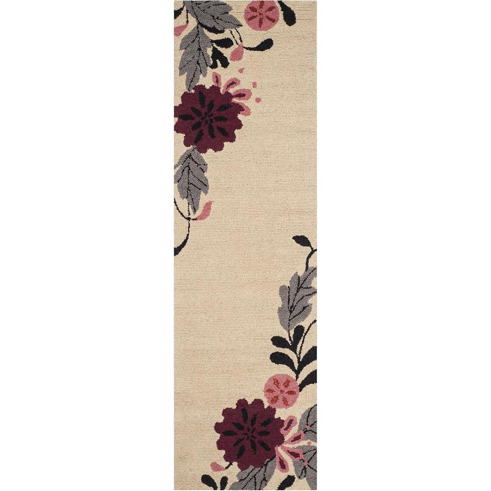 imageMartha Stewart x SAFAVIEH Area Rug Collection  8 x 10 Ivory Handmade Wool Ideal for Living Room Bedroom Office Dining Space MSR4871AIvory