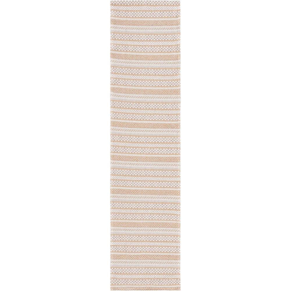 imageMartha Stewart x SAFAVIEH Area Rug Collection  8 x 10 Taupe ampamp Beige Cotton Ideal for Living Room Bedroom Office Dining Space MSR412ETaupeBeige
